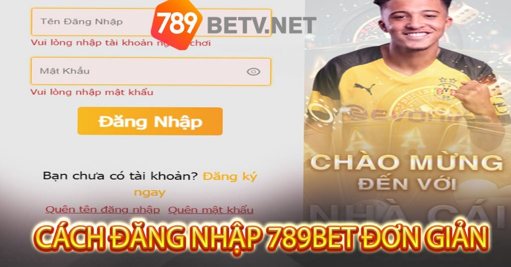 Cách đăng nhập 789bet đơn giản